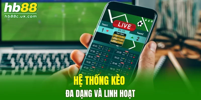 Hệ thống kèo đa dạng và linh hoạt