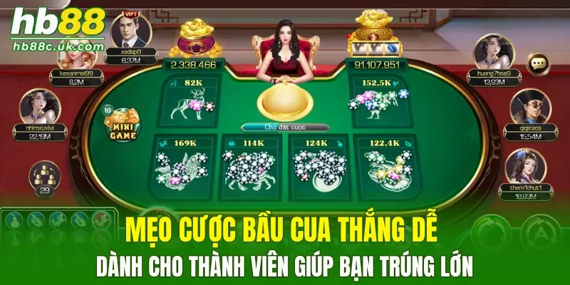 Mẹo cược bầu cua thắng dễ dành cho thành viên giúp bạn trúng lớn